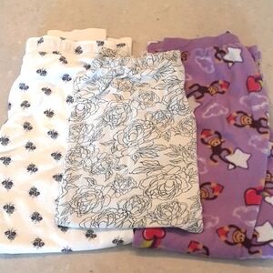 3 pairs of comfy and cozy PJ pajama pants ❤️